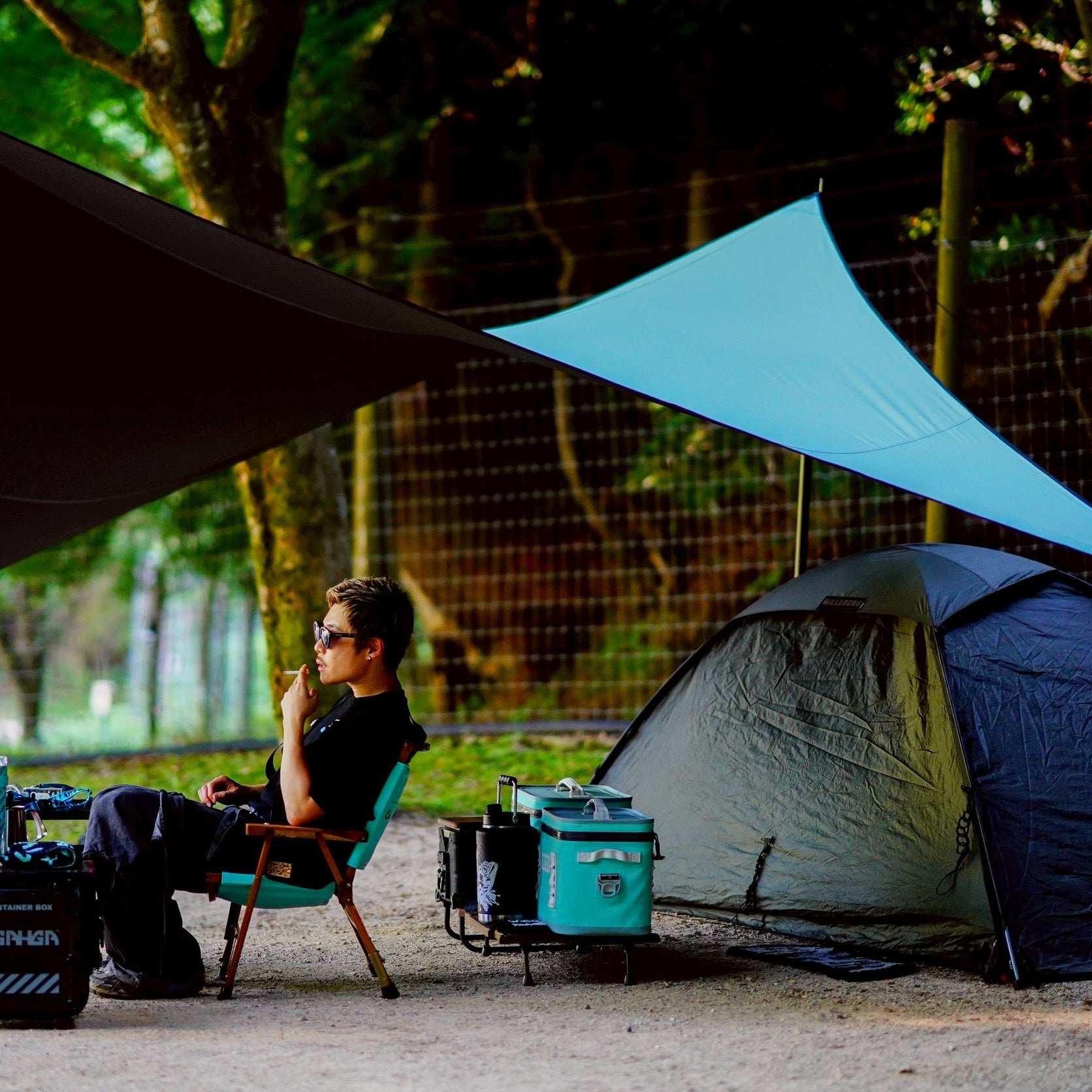 【新品未使用】MacOne Hexa Lタープ EIGHT×GAHGA コラボ MacOne ウィングータープ EIGHT×GAHGAコラボ