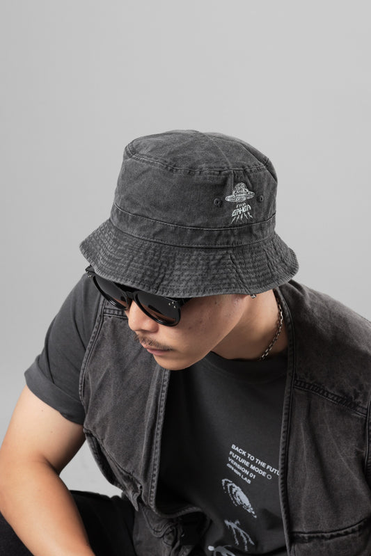 GAHGA BUCKET HAT - UFO LOGO -