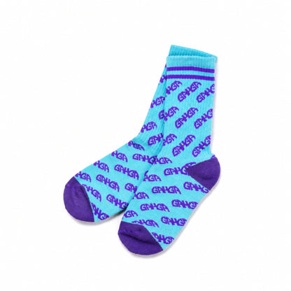 GAHGA × Feet Work ALL OVER LOGO SOCKS