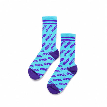 GAHGA × Feet Work ALL OVER LOGO SOCKS