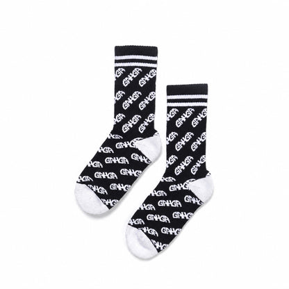 GAHGA × Feet Work ALL OVER LOGO SOCKS
